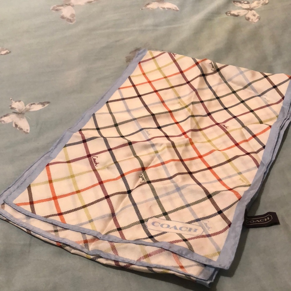Coach Satin Scarf